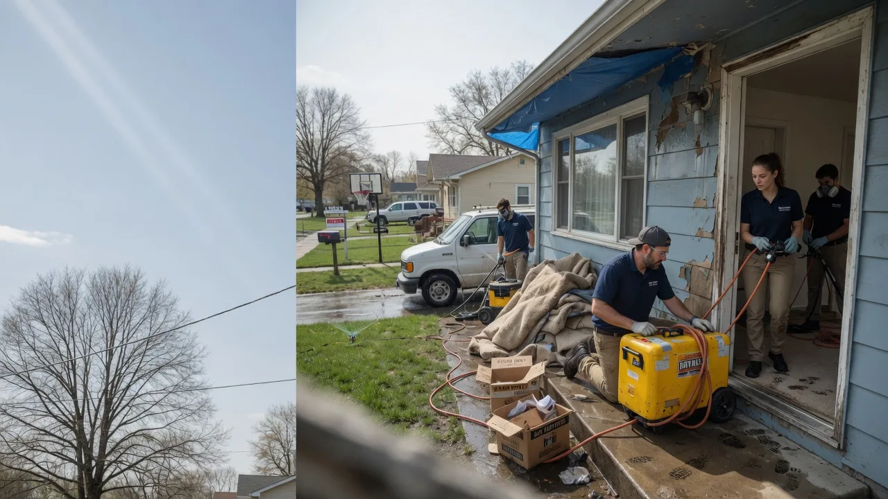 Basement Flood Cleanup in Maple City, KS near me